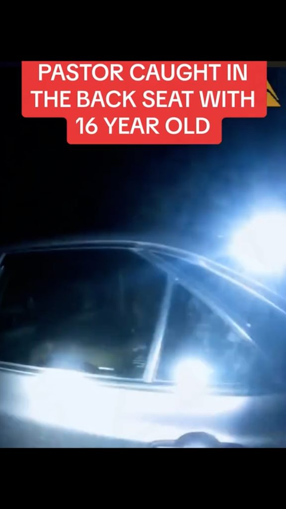 🚨 Pastor Caught With 16-Year-Old in Back Seat After Police Stop – Outrage Grows Nationwide