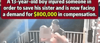13-Year-Old Boy Saves Sister from Attacker – Now Faces $800,000 Lawsuit?!